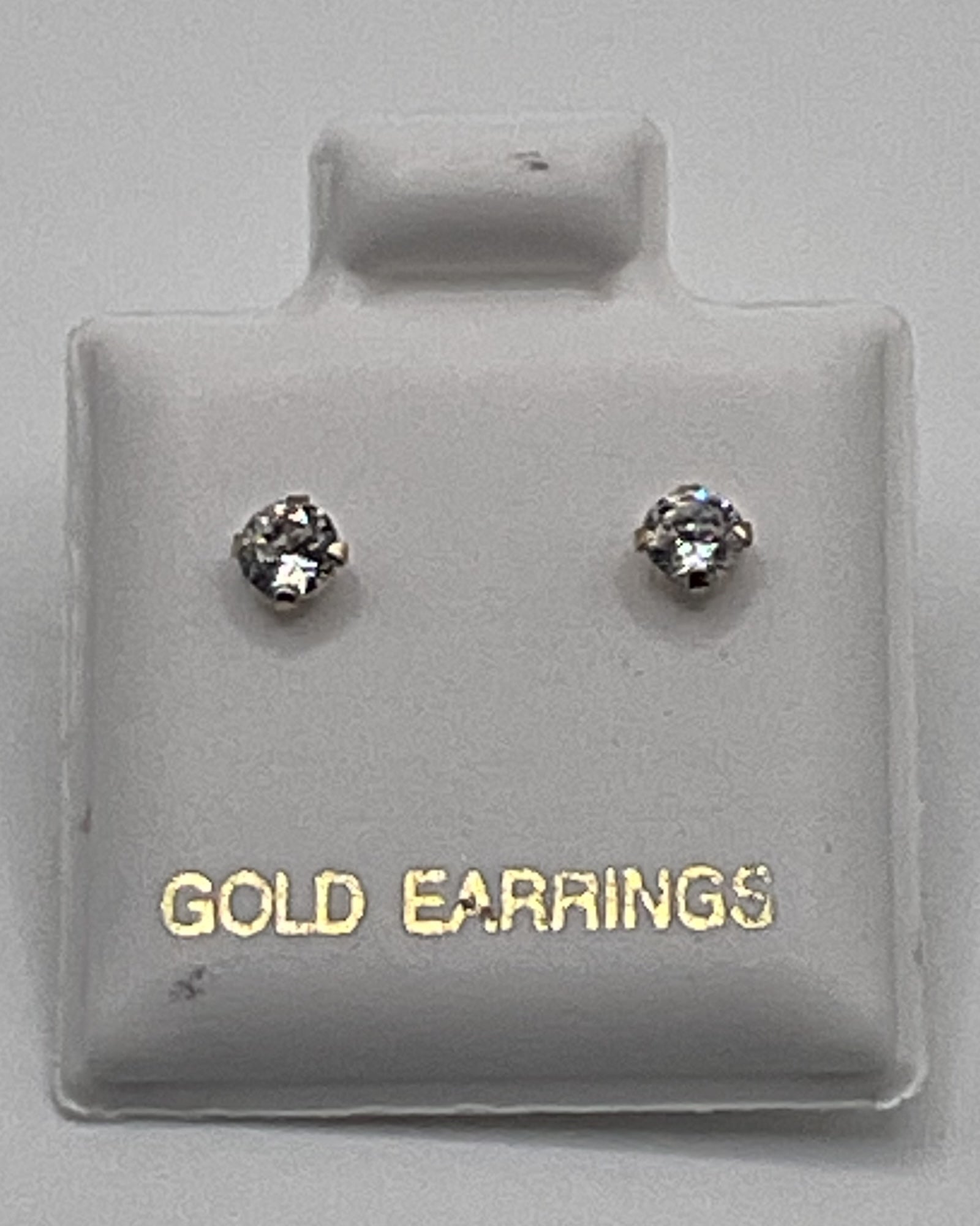 Bling Collection - Moissanite Stud Designer Earrings (Sterling)