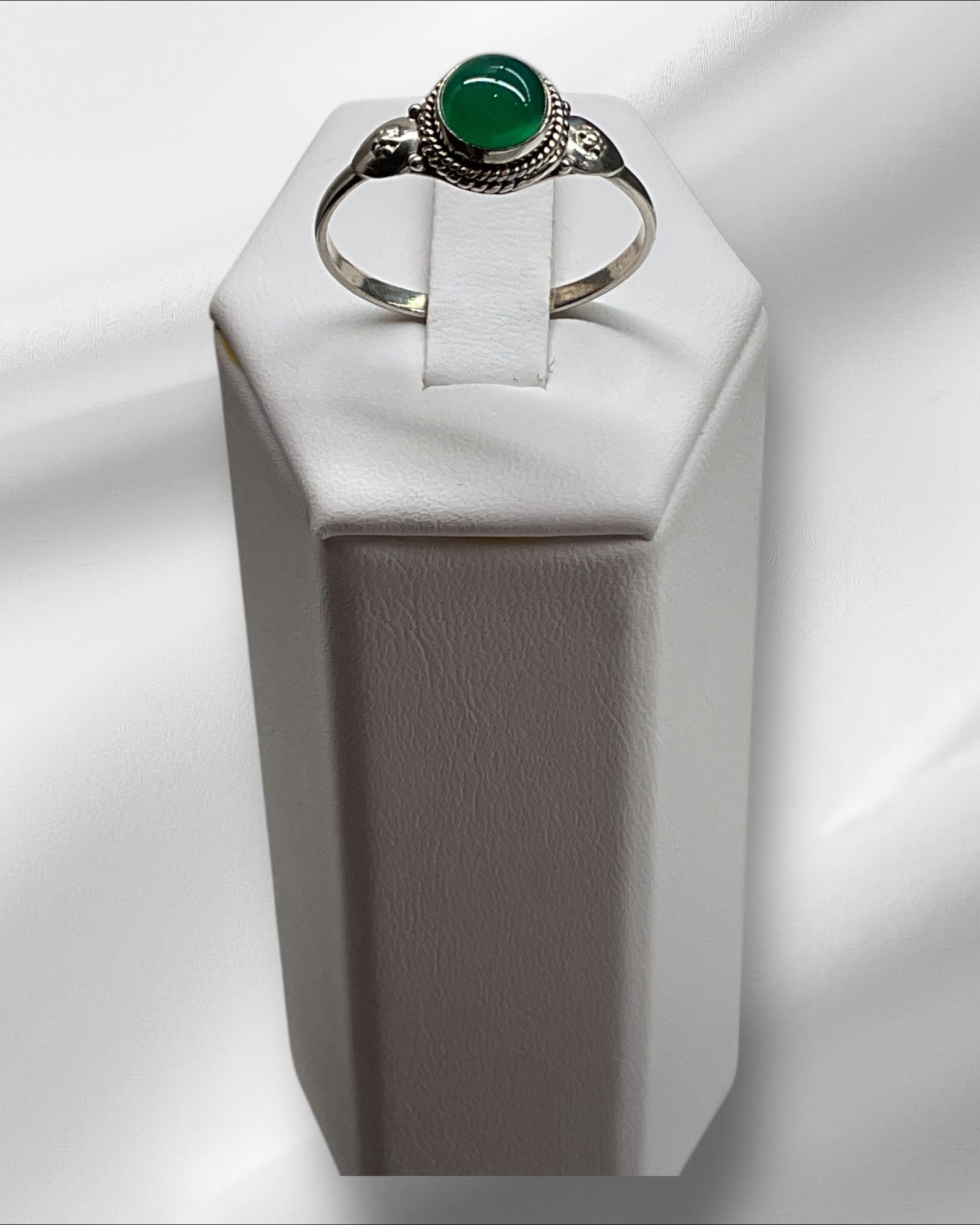 Bling Collection - Onyx Gemstone Ring (Sterling)