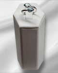 Bling Collection - Blue Topaz Gemstone Ring (Sterling)