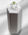 Bling Collection - Peridot Gemstone Ring (Sterling)
