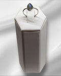 Bling Collection - Labradorite Gemstone Ring (Sterling)
