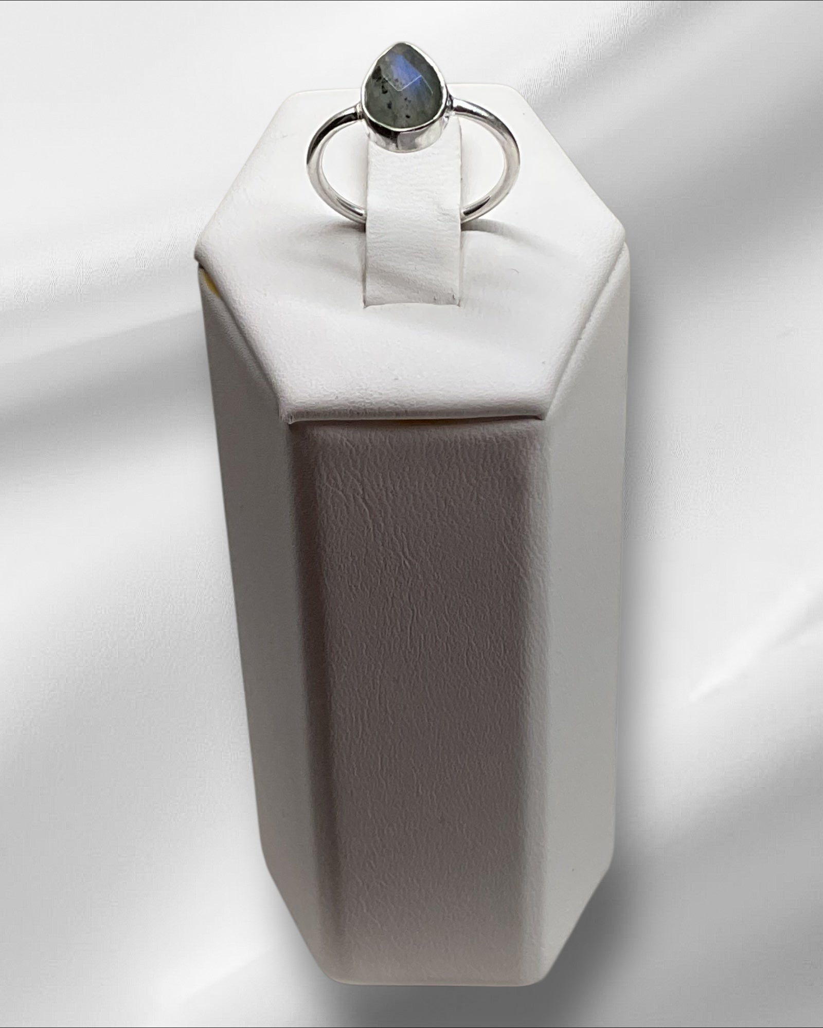 Bling Collection - Labradorite Gemstone Ring (Sterling)