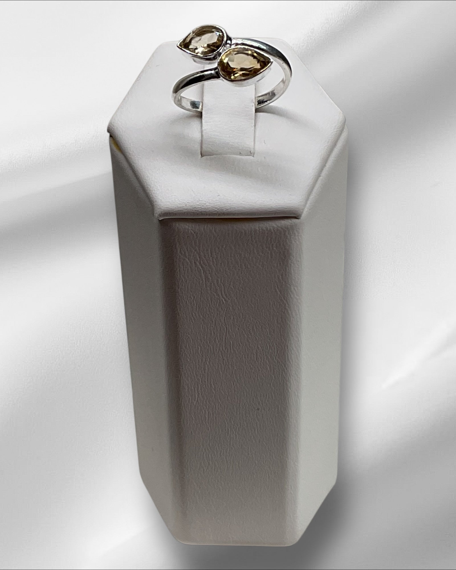 Bling Collection - Citrine Gemstone Ring (Sterling)