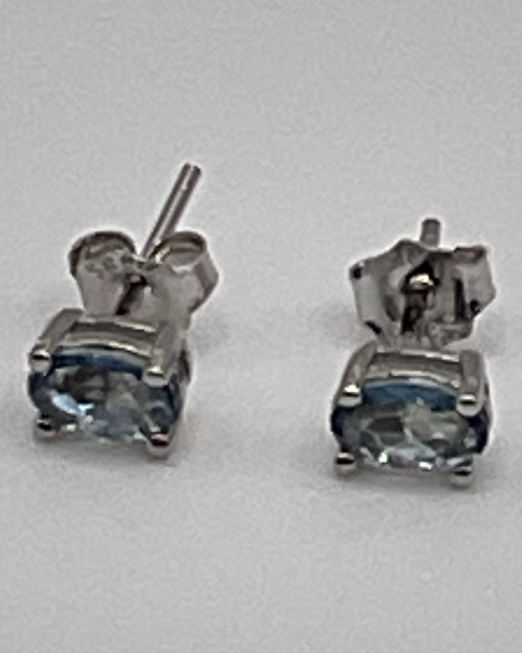 Bling Collection - Tanzanite Stud Designer Earring (Sterling)