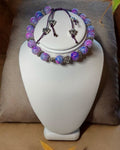 Pink & Purple String Bracelet