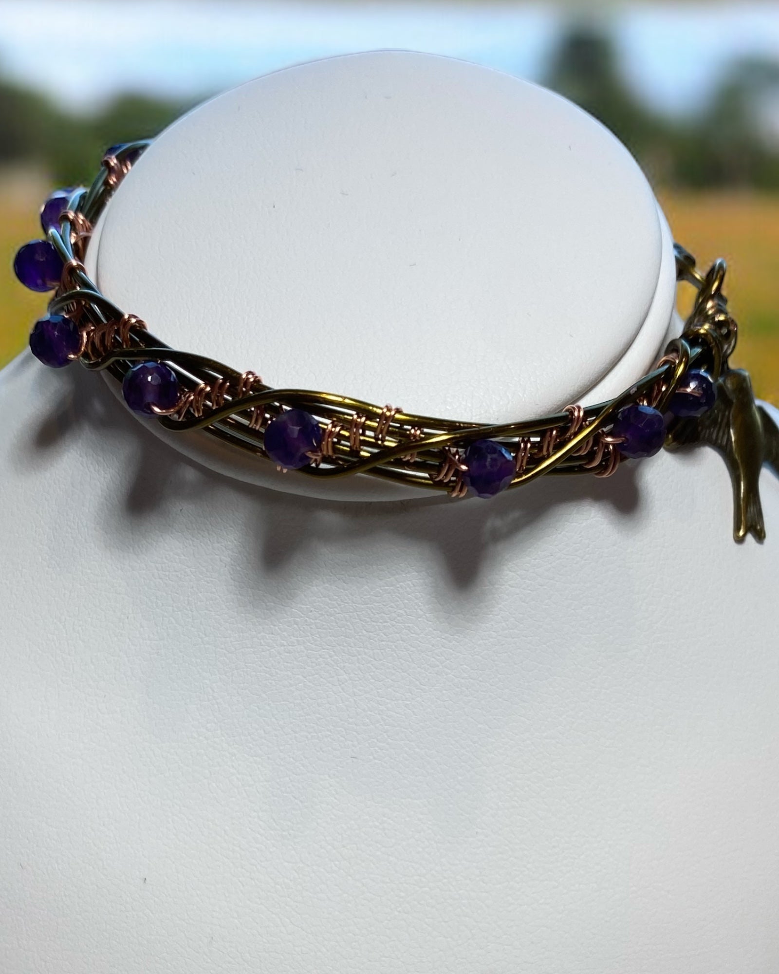 Tennis Bracelet Chevron Weave Designer Bracelet