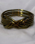 Bronze Infinity Wire Wrapped Ring (Size 5.5)