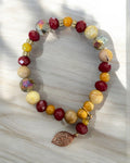 Garnet Bracelet (stretch)