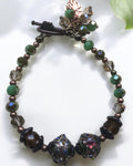 Art Glass Focal Designer Bracelet