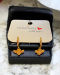 Bling Collection - Designer Earrings (Gold over Sterling)