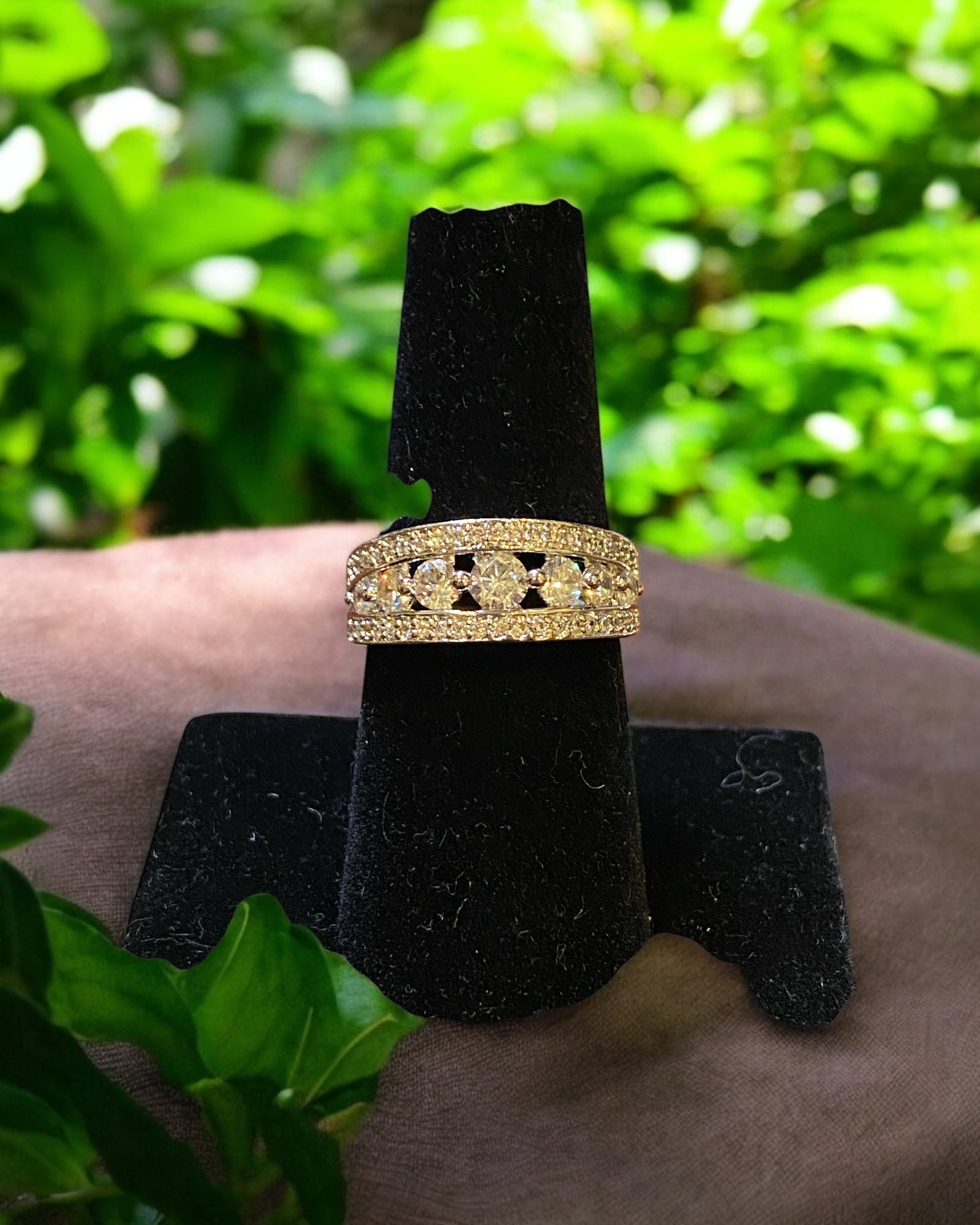 Bling Collection - Cocktail Ring (Cubic Zirconia)
