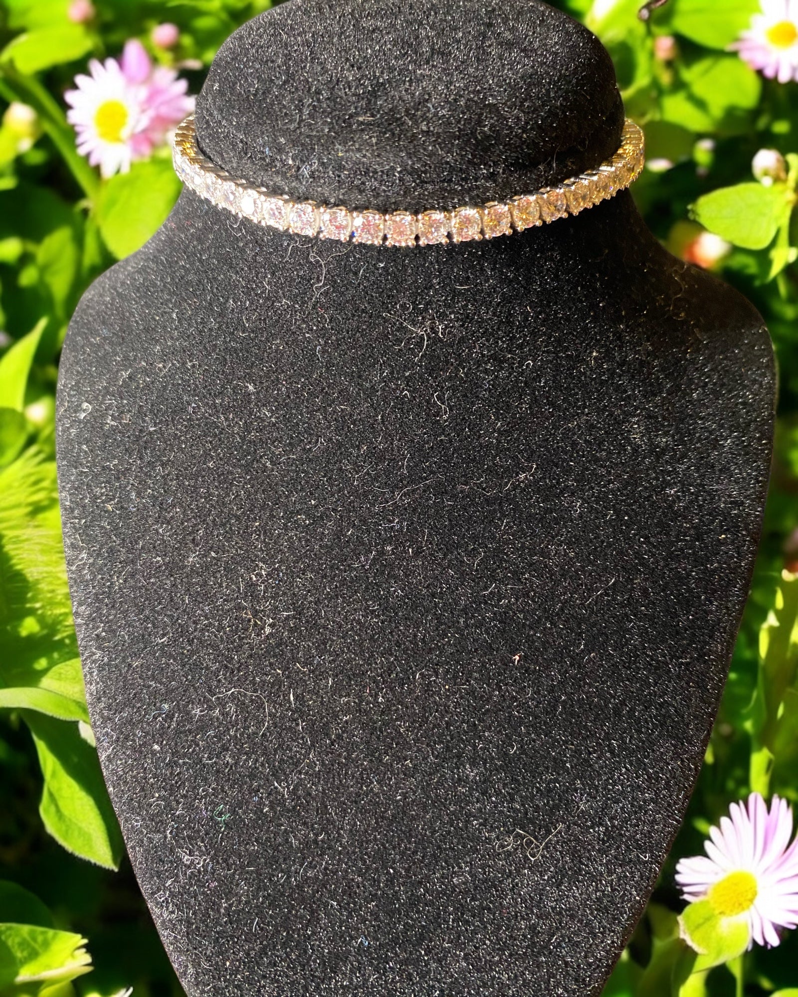 Bling Collection - Cubic Zirconia Tennis Bracelet (Sterling)