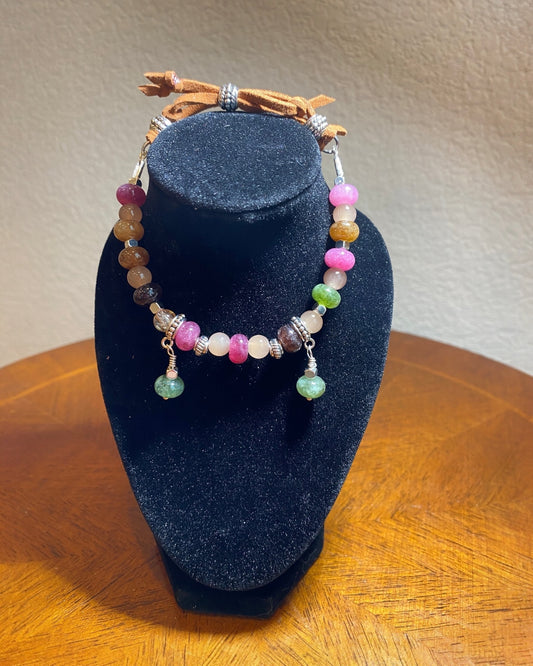 Bracelet (leather slide clasp)