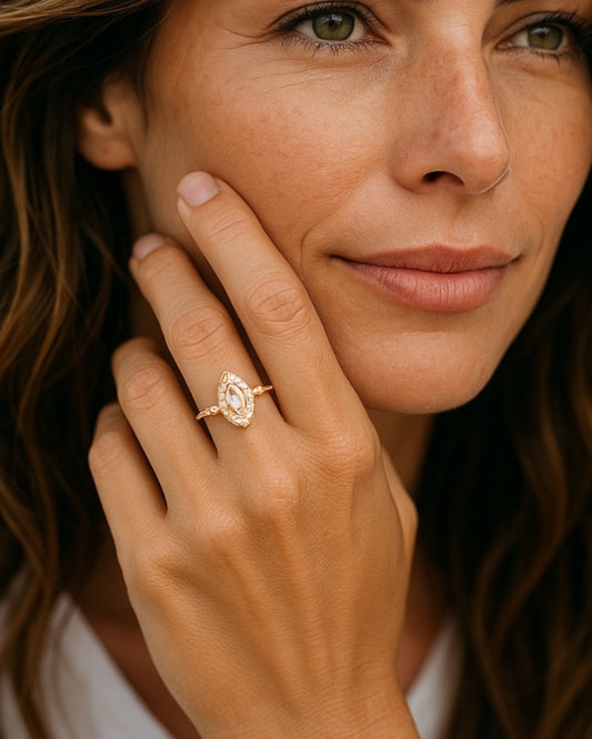 Bling Collection - Solitaire Ring (Cubic Zirconia)