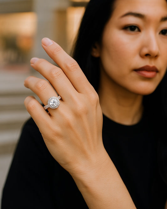 Bling Collection - Solitaire Ring (Cubic Zirconia)