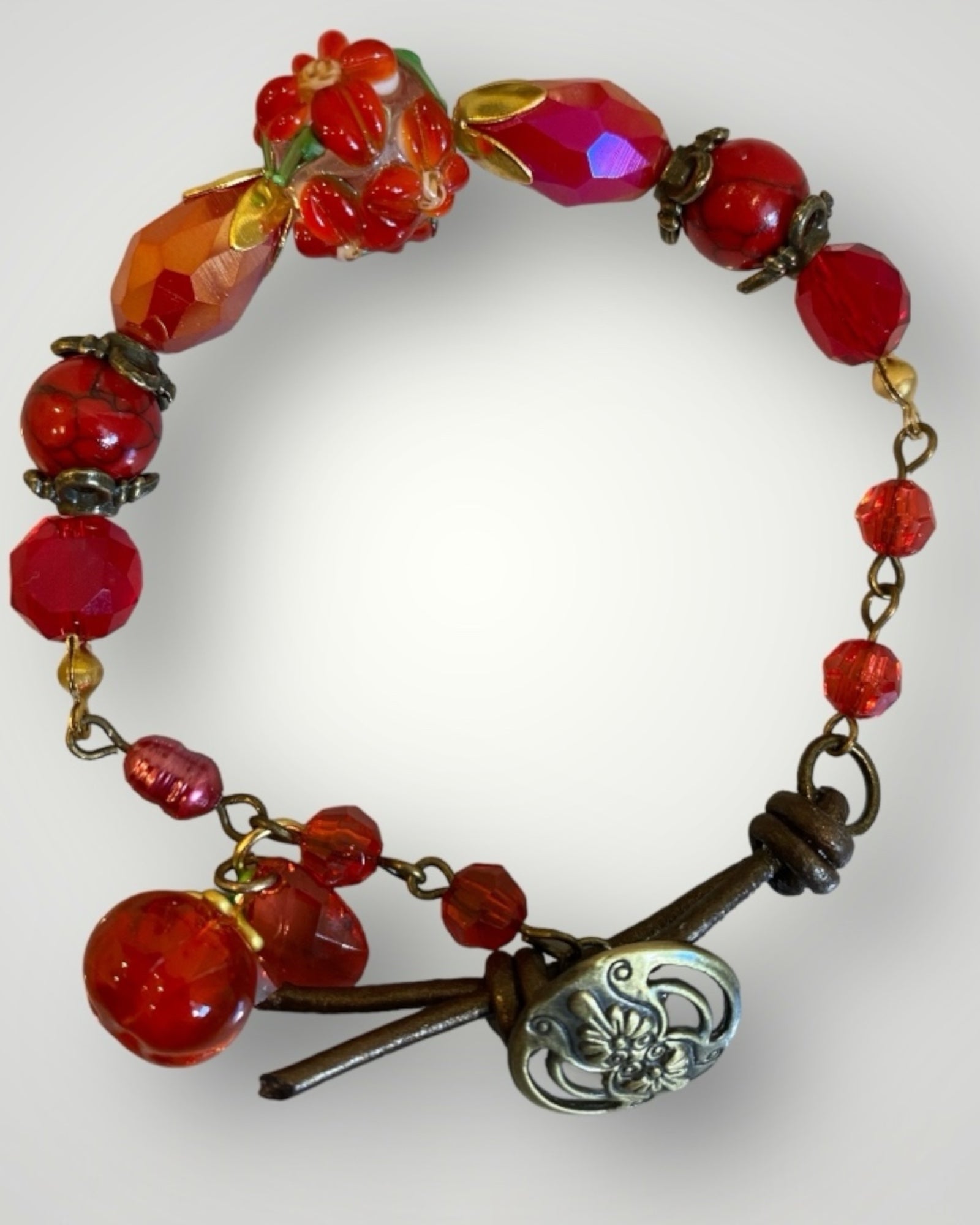 Garnet Designer Bracelet