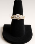 Bling Collection - Moissanite Engagement/ Wedding Ring (Sterling)