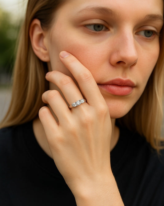 Affordable Luxury Collection - Gemstone Ring - Sterling