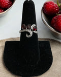 Affordable Luxury Collection - Garnet Gemstone Ring (Sterling)