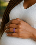 Affordable Luxury Collection - Amethyst Gemstone Ring (Sterling)