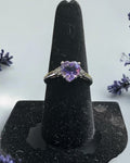 Bling Collection - Amethyst Gemstone Ring (Sterling)