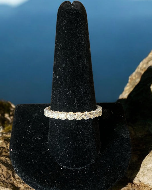 Bling Collection - Eternity Ring (Moissanite)