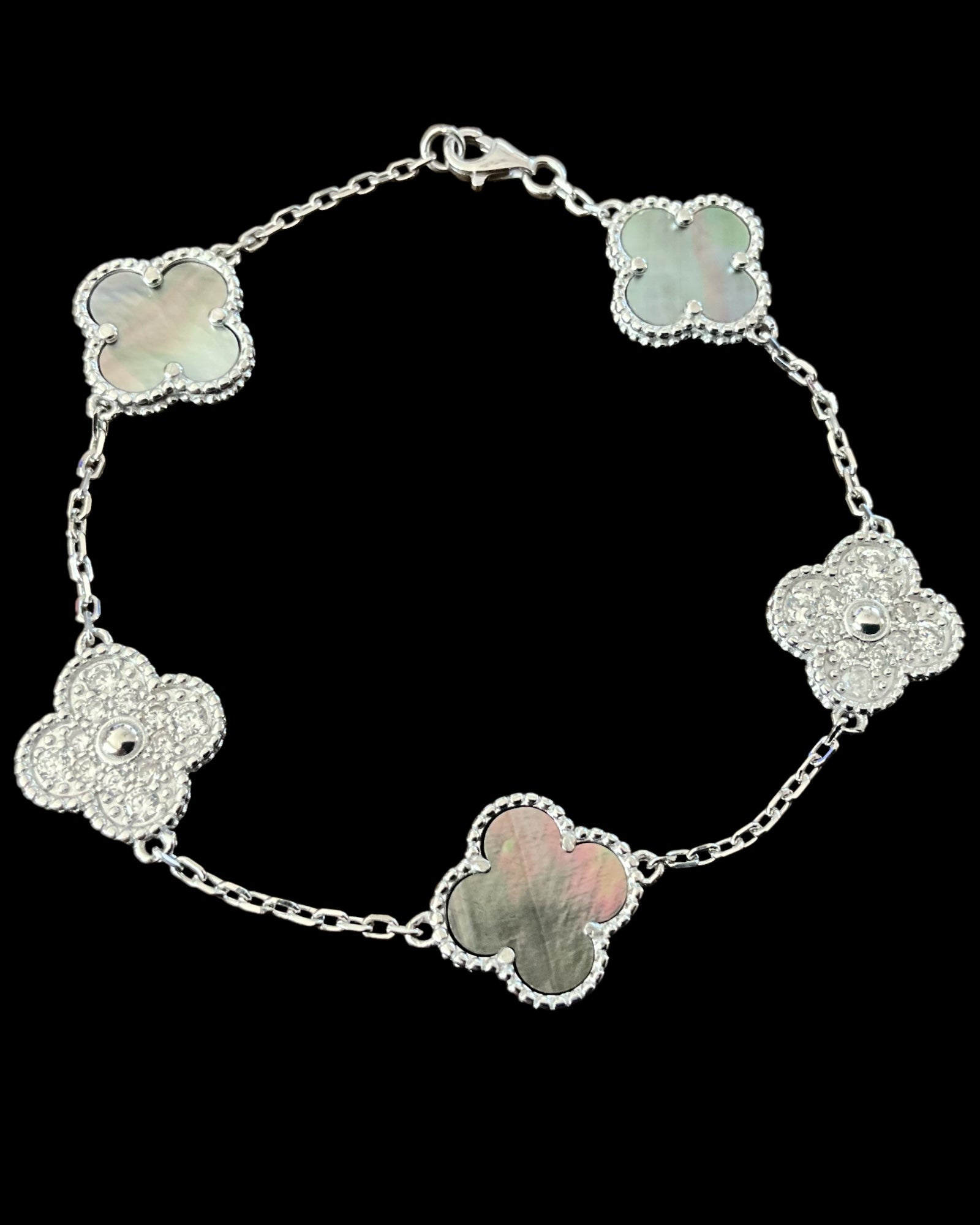 Bling Collection - Moissanite Dainty Bracelets (Sterling)