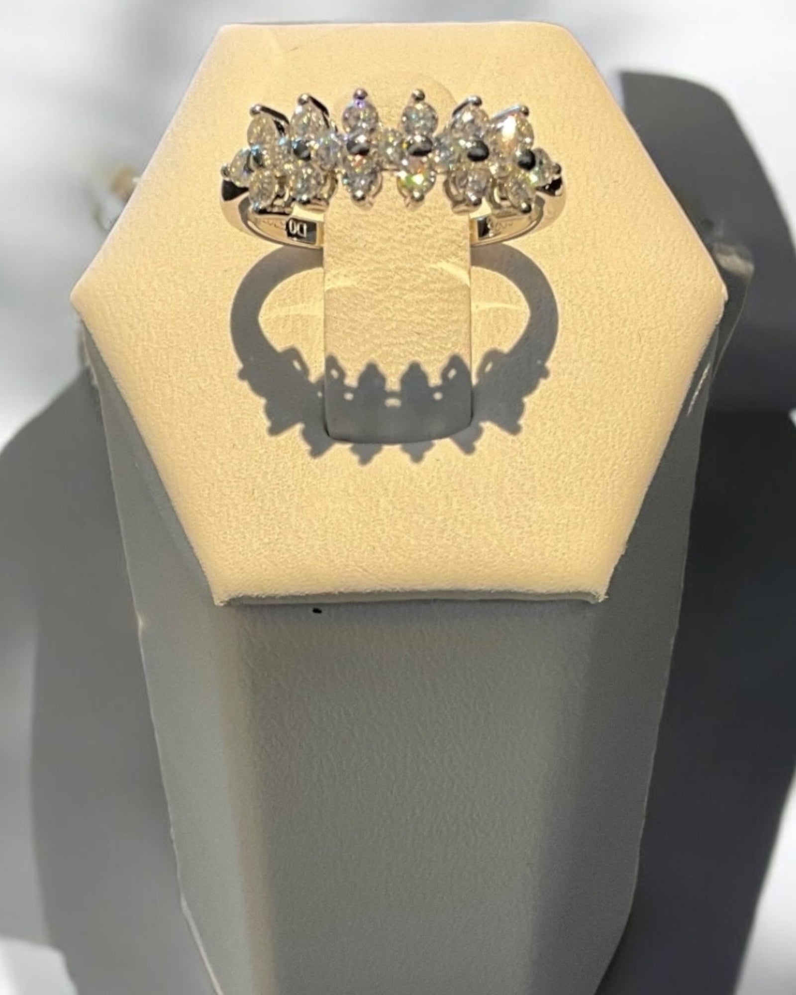 Bling Collection - Moissanite Ring (Sterling)