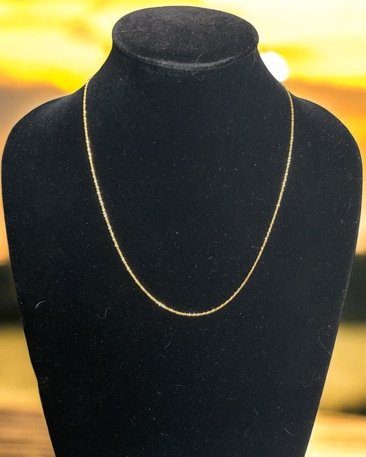 Bling Collection - Chain Necklace (Twisted Rock)