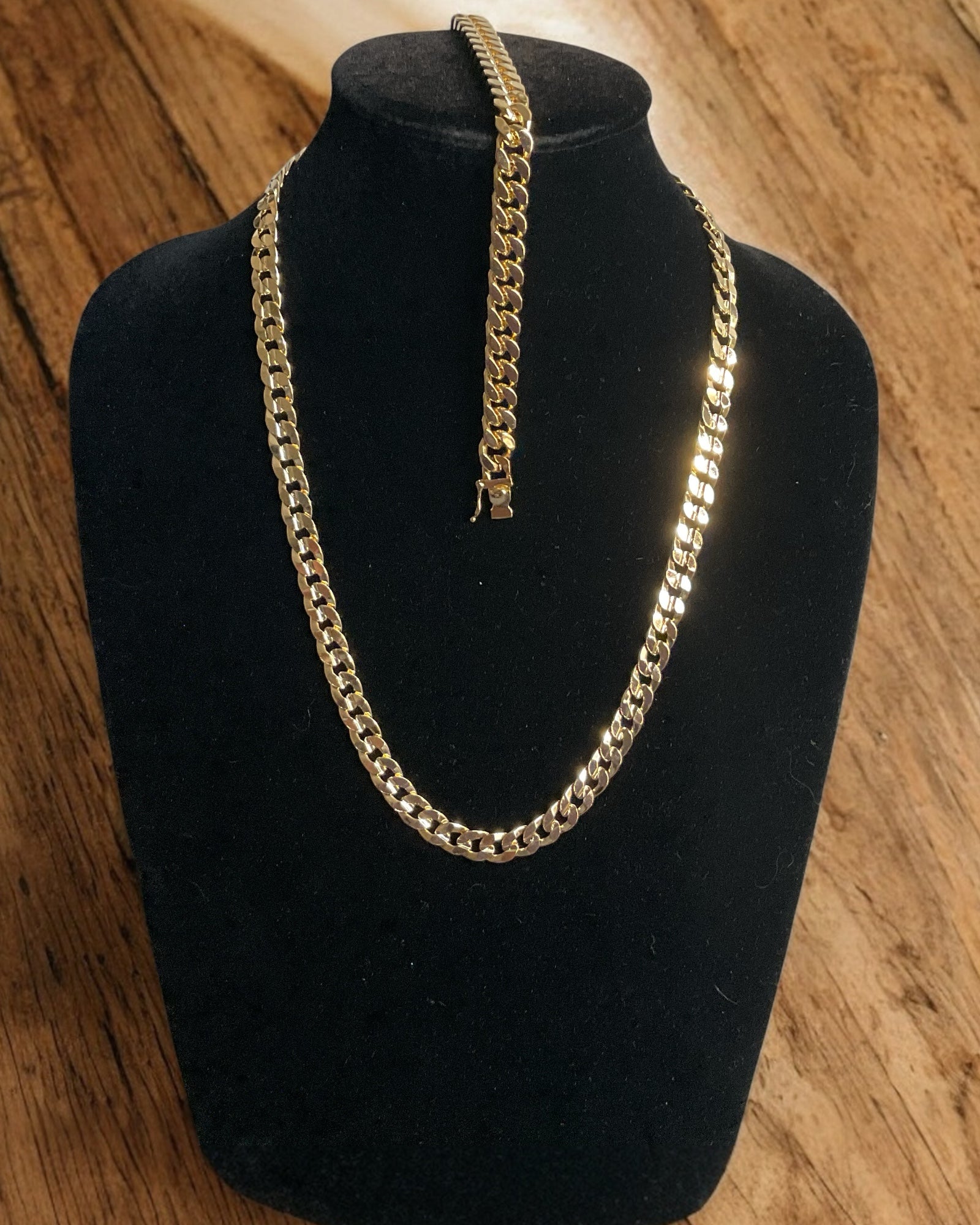 Bling Collection - 2-Piece Jewelry Set (Cuban)