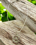 Silver Sunflower Charm Dainty Bracelet