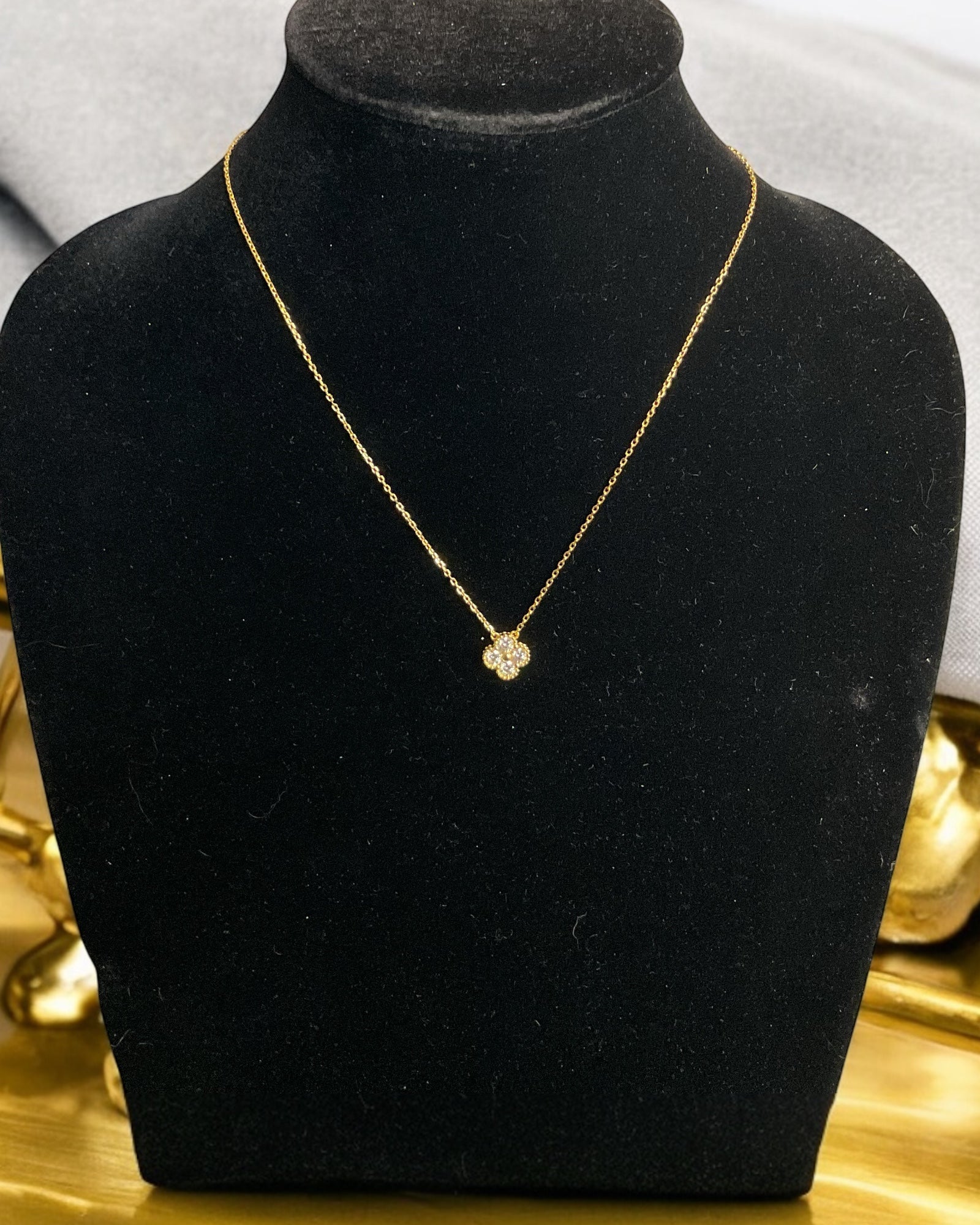 Bling Collection - Dainty Moissanite Necklace (Sterling)