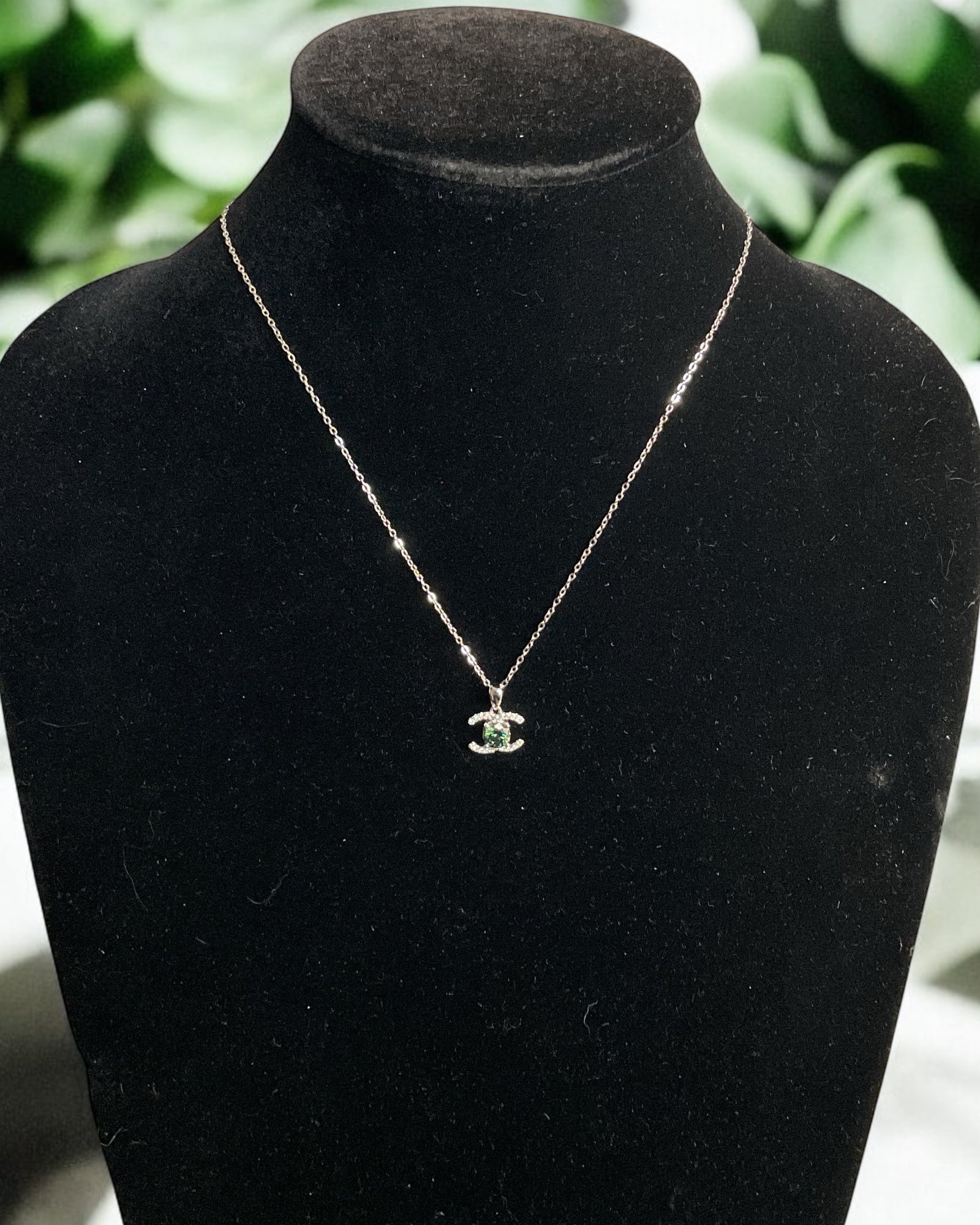 Bling Collection - Dainty Moissanite Necklace (Sterling)