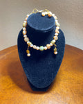Quartz & Orca Agate Bracelet