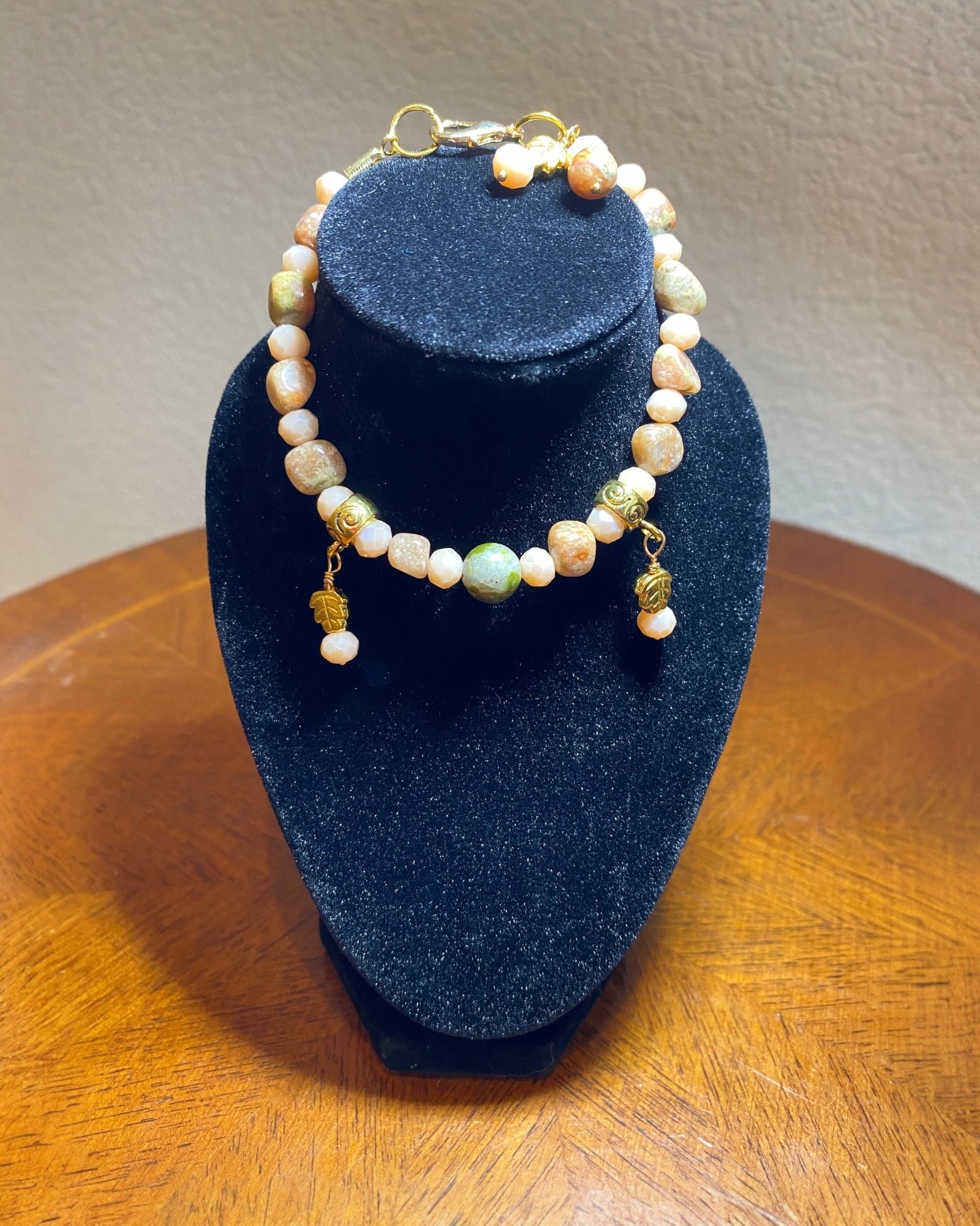 Quartz & Orca Agate Bracelet