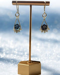 Glass Flower Bead Designer Earrings