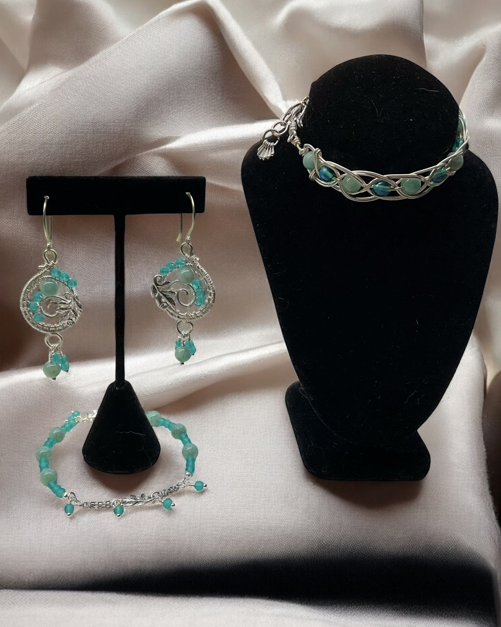 3-Piece Amazonite Jewelry Set