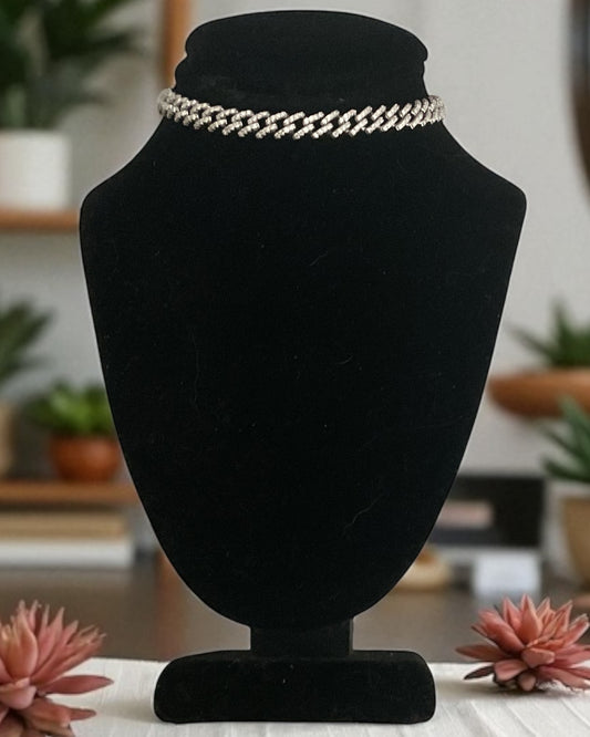 Bling Collection - Bracelet (Cuban) (Moissanite)
