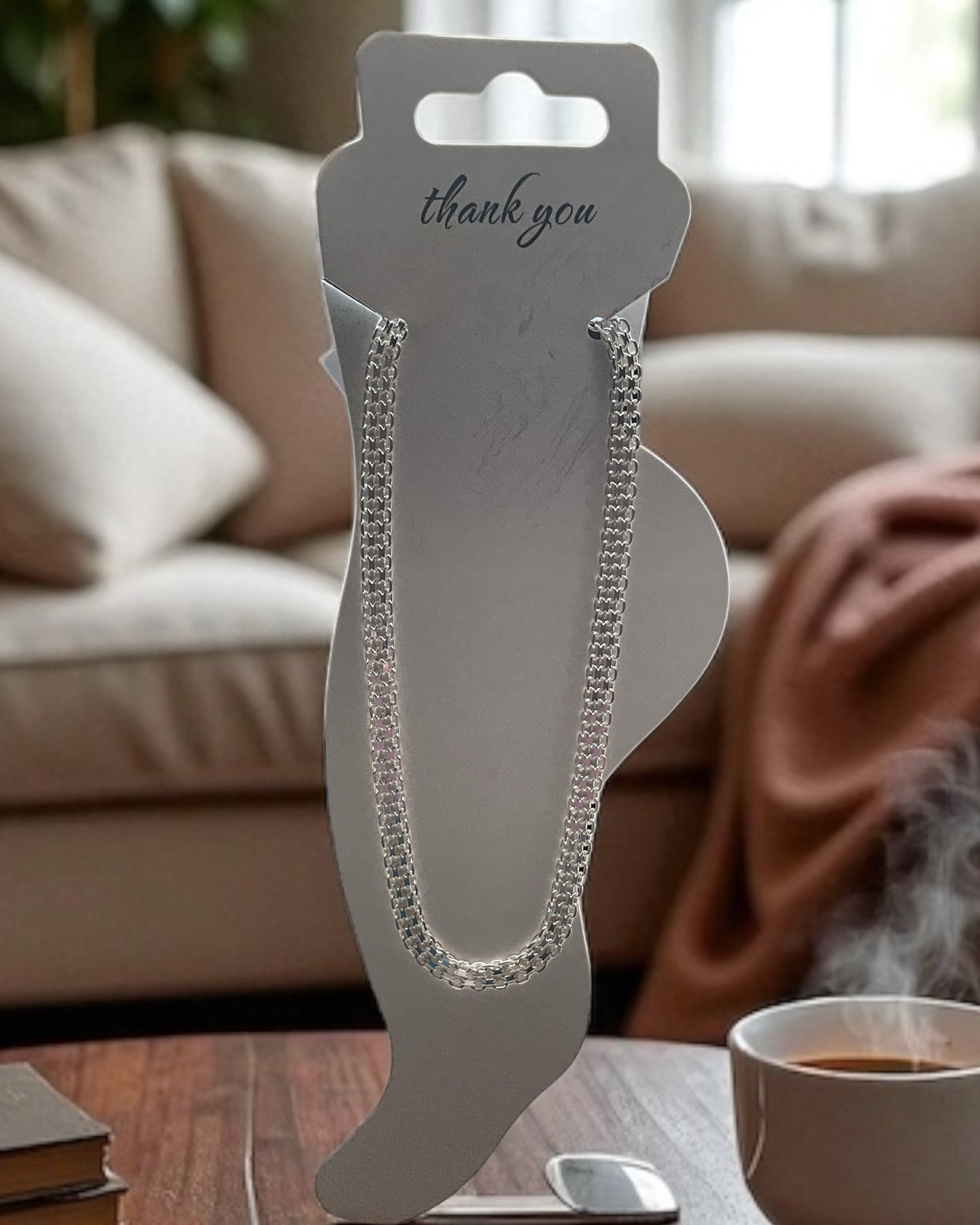 3) Anklet (medium large)