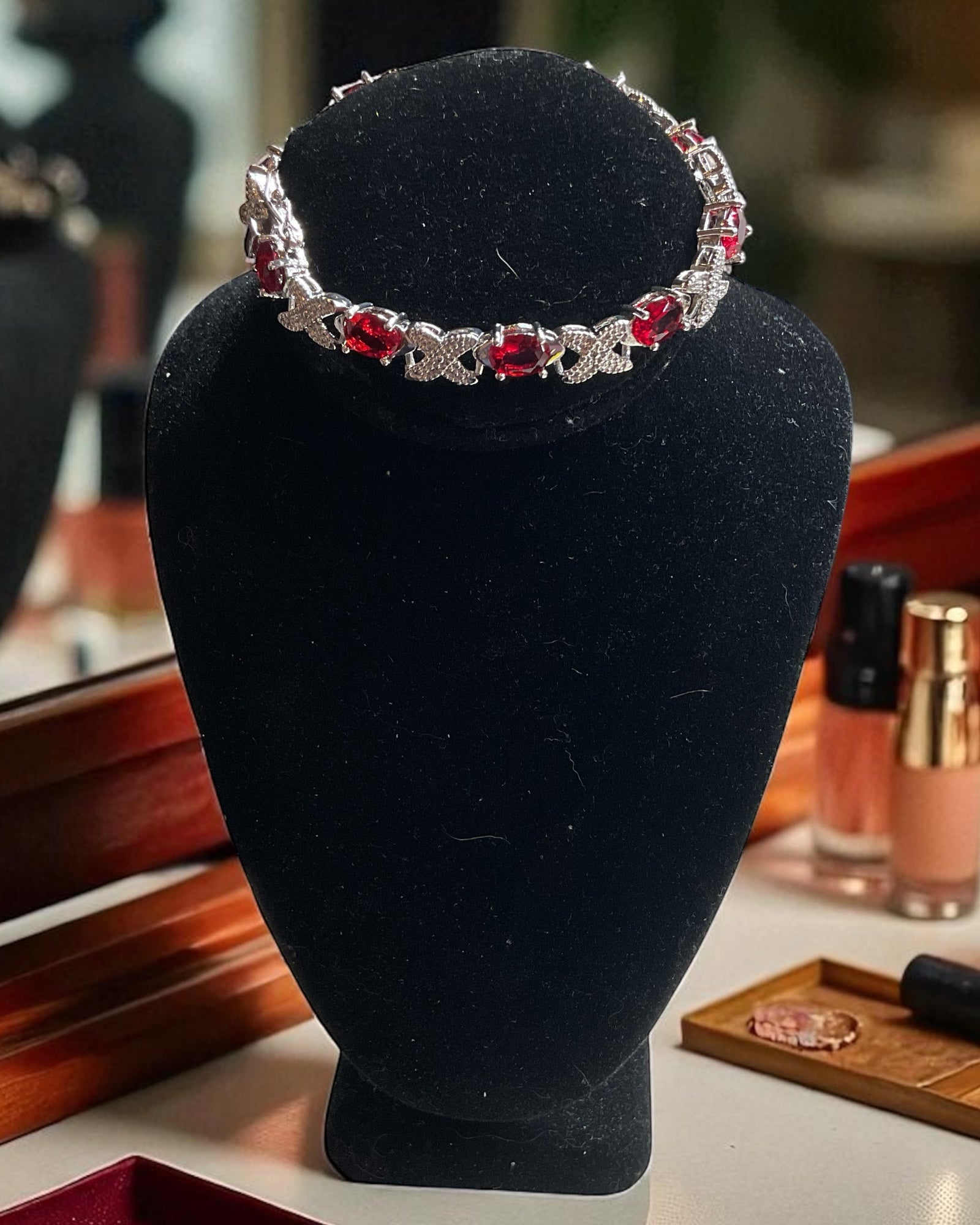 Bling Collection - Cubic Zirconia Dainty Bracelet