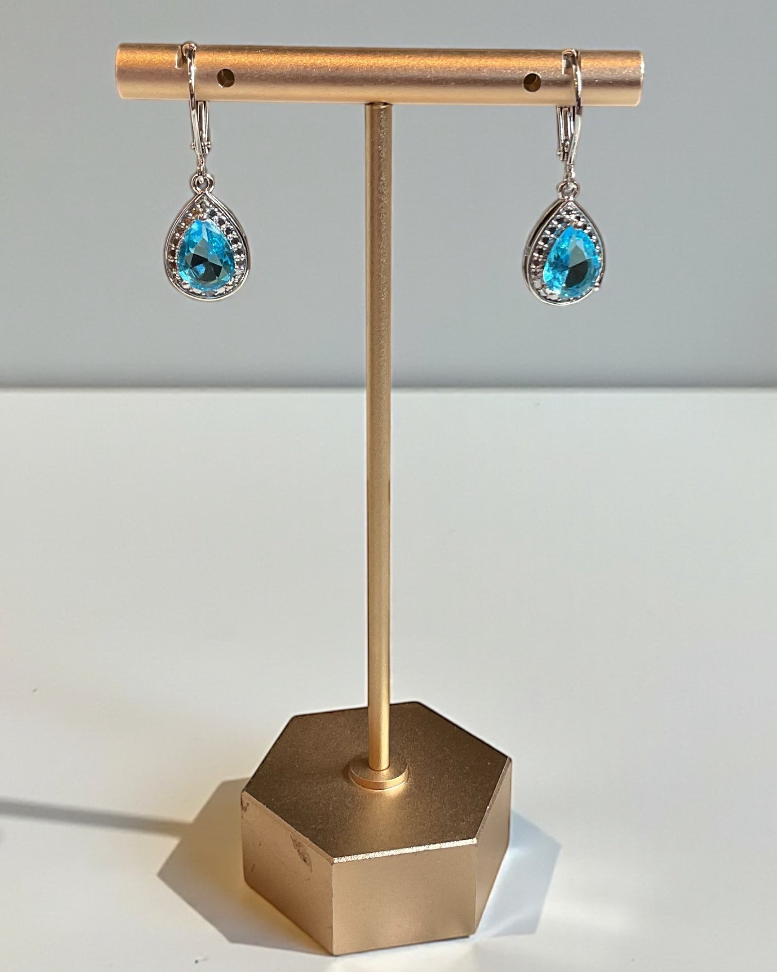 Bling Collection - Blue Topaz Gemstone Ring (Sterling)