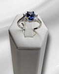 Bling Collection - Tanzanite Gemstone Ring (Sterling)