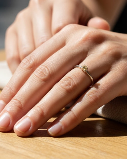 Affordable Luxury Collection - Citrine Gemstone Ring (Sterling)