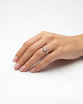Bling Collection - Moissanite Solitaire Ring (Sterling)