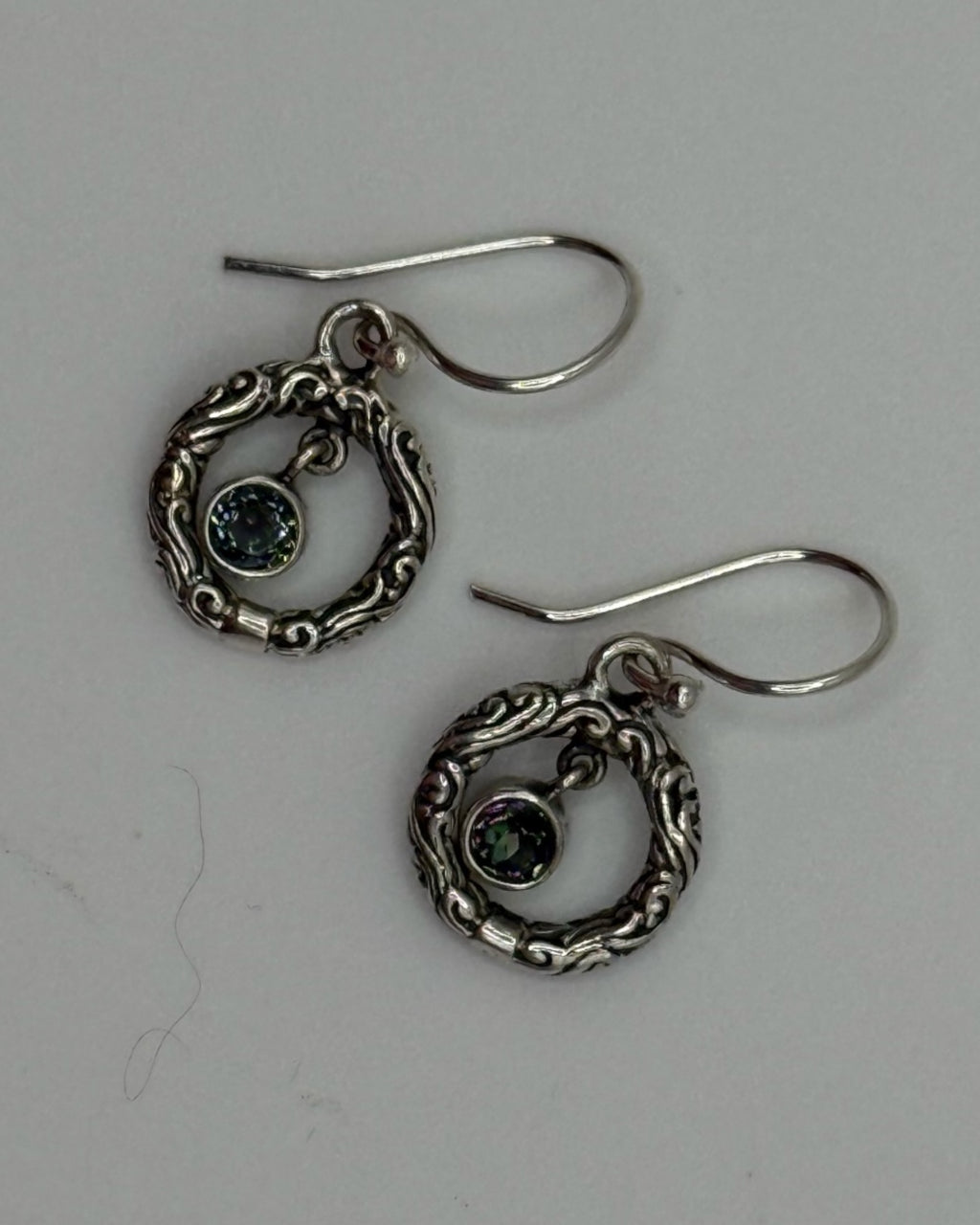 Bling Collection - Mystic Topaz Designer Earring (Sterling)