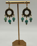 Amazonite Casual Earrings