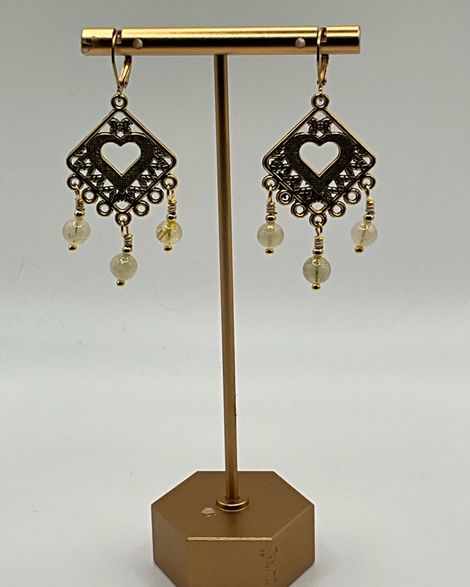 Quartz Casual Earrings