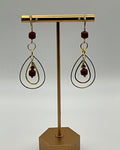 Garnet Casual Earrings