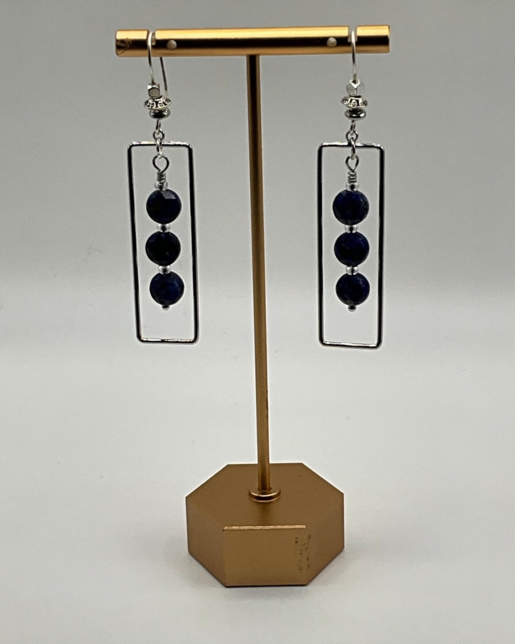 Lapis Lazuli Casual Earrings