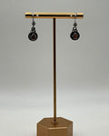 Bling Collection - Garnet Designer Earrings - (Sterling)